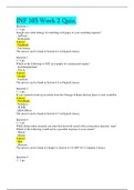 INF 103 Week 2 Quiz. | COMPLETE GUIDE