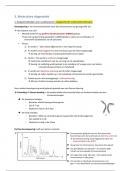 Moleculaire genetica: H3. moleculaire diagnostiek