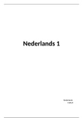 Samenvatting Nederlands 1