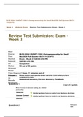 BUSI 3004-1, MGMT-3106-1-Entrepreneurship for Small Bus; Exam - Week 3 Midterm (25/25 Correct)