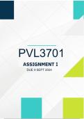 PVL3701 Assignment 1 Semester 2 2024