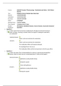 NUR 2407 / NUR2407 Module 01 End of Module Open Book Quiz