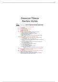 Bio 201 Osseous Tissue Review Guide