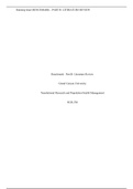 NUR 550 Benchmark - Part B: Literature ReviewPart B: Literature Review  Introduction Obesity is a health concern that impacts diabetes related illnesses in the U.S. population, especially in low socioeconomic status (SES). Group education and public healt