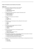 NR 101 Chapter 38. Endocrine System Function and Assessment