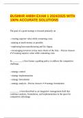  BUSMHR 4490H EXAM 1 2024/2025 WITH 100% ACCURATE SOLUTIONS