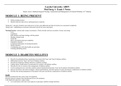 Loyola University ABSN Med Surg 1, Exam 1 Study Guide