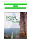 Fundamental Financial Accounting Concepts, 11th Edition TEST BANK by Thomas Edmonds, Verified Chapters 1 - 13, Complete Newest Version