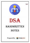 DSA HANDWRITTEN NOTES