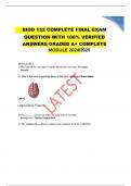 BIOD 152 Complete Final Exam Questions & Verified Answers 2024/2025 – Ultimate A+ Guide for Full Module Success