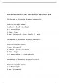 State Farm Estimatics Exam Latest Questions and Answers 2024