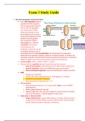 MB 351 - Exam 3 study guide.