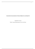 NR566 Advanced Pharmacology for Care of the Family, Immunization Recommendations for Human Papillomavirus and Hepatitis B (answered) latest