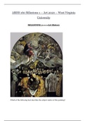 ARHS 160 / ARHS160 Latest version Milestone 1 Art History 2020 – West Virginia University