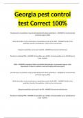 Georgia pest control test Correct 100%