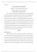 TheoriesWK10.docx   FPSY 8252  Habits: Behaviorist or Social Learning?   Department of Forensic Psychology, Walden University  FPSY 8252: Themes and Theories of Psychology   Habits: Behaviorist or Social Learning?   Habits are simply a fixed or often repe