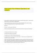 Real Estate Exam Delaware Questions and Answers.