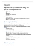 samenvatting gezondheidsbevordering en preventie, deel Gers, Peeters, de doncker en apers