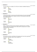 NUR 6501 Advanced Patho Quiz 2 Answers