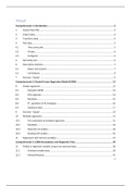 Samenvatting Computersessies Onderzoeksmethodes In Finance