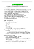 ATI Nutrition Proctored Part 1: General Notes Part 2: Focused Review NotesPart 3: ATI Rational with Additional/Supported Information all combined 