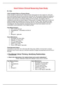 Heart Failure Clinical Reasoning Case Study /NURS 281