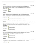 NURS 6541 Week 6 Quiz 3 graded with 100% correct solutions