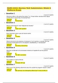 NURS 6551 MIDTERM EXAM 1WEEK 6 -QUESTION AND ANSWERS (100% CORRECT)