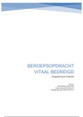 Keuzecursus vitaal bedreigd - beroepsopdracht myocardinfarct, cijfer 9,6!