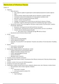  NUR 612 Mechanisms of Infectious Disease Chapter 10