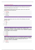 ACC 100 Final Milestone WITH VERIFIED ANSWERS