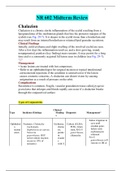 Summary NR 602 (NR602 Midterm Review.) (NR 602)/NR 602 Midterm Review.CORRECT 2021 (Download To Score An A).