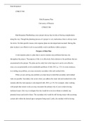 RISK RESPONSE PLAN PAPER.docx  CPMGT/300  Risk Response Plan  University of Phoenix  CPMGT/300  Risk Response PlanStarting a new project always has its risks of having complications along the way. Though the planning process of a project is very meticulou