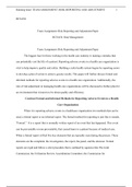 Risk Reporting and Adjustment Paper Week 5 Group 1.docx  HCS/456  Team Assignment: Risk Reporting and Adjustment Paper  HCS/456: Risk Management  Team Assignment: Risk Reporting and Adjustment Paper  The biggest fear for those working in the health care i