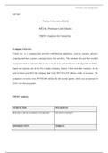 MT140  Unit 2 .docx  MT140  Purdue University Global  MT140- Professor Carol Dooley  SWOT Analysis for Canon Inc.  Company Overview  Canon Inc. is a company that provides multifunction appliances, such as cameras, printers, copying machines, scanners, amo