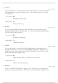 NURS 6541 Week 7 Quiz 2 graded with 100% correct answers