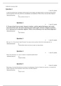 NURS 6541N Final Exam 2 Marked with 100% correct answers