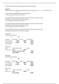 ACCT 211 Connect Homework Chapter 10 Problems answers complete solutions