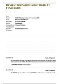 Review Test Submission: Week 11 Final Exam Question 1 1 out of 1 points An adult patient presents with a history of substance-use disorder and attention deficit hyperactivitydisorder (ADHD).Whichof thefollowingtreatmentoptionsisbest for thispatient? Selec