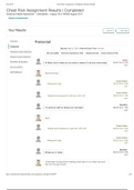 NR 509 Week 5 Shadow Health Focused Exam Abdominal,Chest Pain Assignment , Danny Rivera COUGH, Cough documentation, Cough,Neurological Transcript,Sophia Hadad Pediatric GAS Pharyngitis, Lucas Callahan Bipolar Disorder (Latest 2021) A Graded