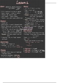 Summary  Molecules and Reactivity (WBCH025-05) and the book Organic Chemistry