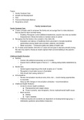 NRSG 4502 - Peds Exam 1 Study Guide.