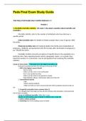 NRSG 4502 - Peds Final Exam Study Guide.