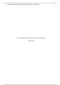 Diversity Issues in Career Counseling.docx    Unit 5 Assignment: Diversity Issues in Career Counseling  COUN 5279  Abstract  The purpose of this assignment is to look into the barriers faced by African Americans, women, and single mothers. It will also co