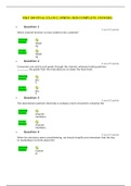 MKT 100 FINAL EXAM 2 SPRING 2020 COMPLETE ANSWERS / MKT100 FINAL EXAM 2 SPRING 2020 COMPLETE ANSWERS: GRADED A | 100% CORRECT |STRAYER