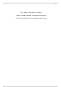 MLM1Task1.1.docx     C361 - MLM1  “ Performance Assessment 1  College of Health Professions, Western GovernorsUniversity   C361: Evidence-Based Practice and Applied Nursing Research  MLM1 Task 1   A.    The impact of pressure ulcer development in a long-t