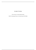 week 3 assignment CRJ 522.docx     Investigative Psychology  The University of Arizona Global Campus  CRJ522: Psychological Factors in Criminal Justice (SCF105DS)  Investigative Psychology  Jeffrey Dahmer was an infamous chronic executioner in the last pa