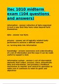 itec 1010 midterm exam (104 questions and answers).