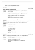 NUR2092 Section 03 Health Assessment EXAM