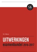 Scheikunde Examenbundel Uitwerkingen | stof 4, 5 &6 vwo